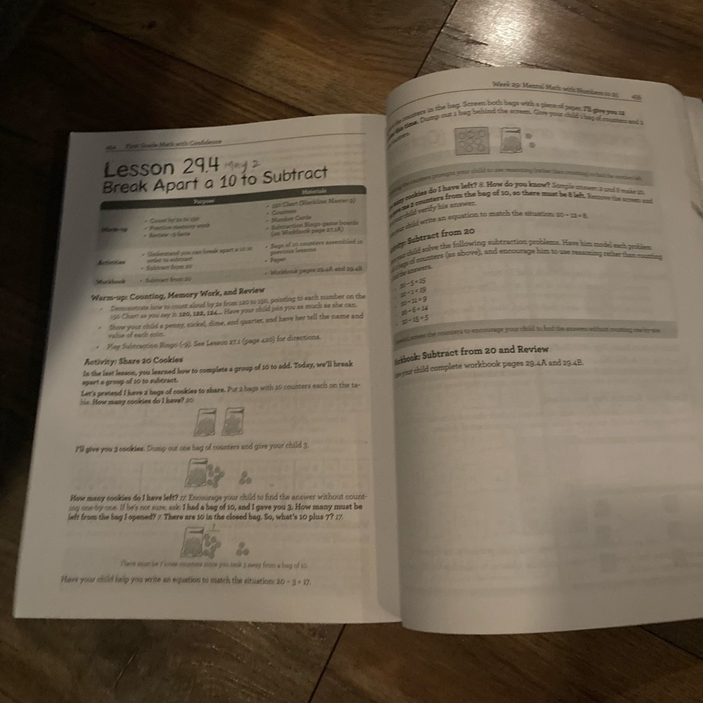 First Grade Math with Confidence Instructor Guide - Picture 3 of 6
